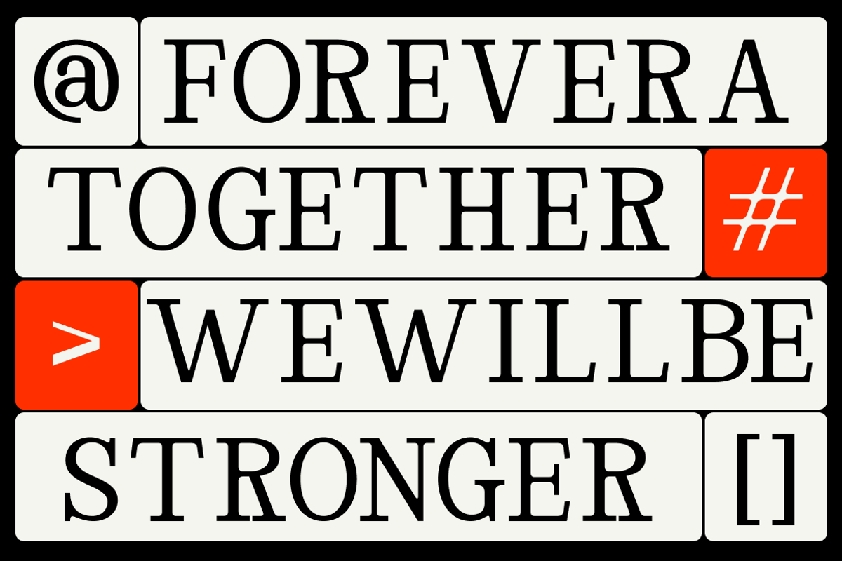 Rigidon Mono Serif Monospace Font, a Serif Font by Rasio Studio (Photo 4 of 9)