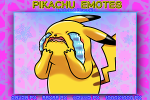 PIKACHU EMOTES TWITCH