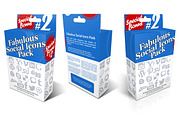 Peggable Retail Box Mockup, a Packaging Mockup by Cover Actions Premium (Thumbnail 1 of 4)