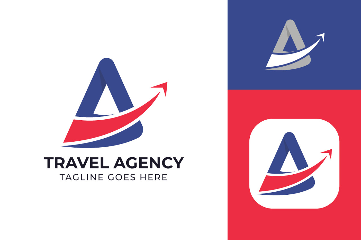 Travel Agency Logo Template, a Branding & Logo Template by logobranda (Photo 1 of 5)
