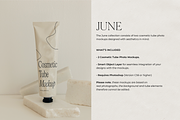 Cosmetic Tube Mockups – June, a Packaging Mockup by HelloKarla (Thumbnail 2 of 4)