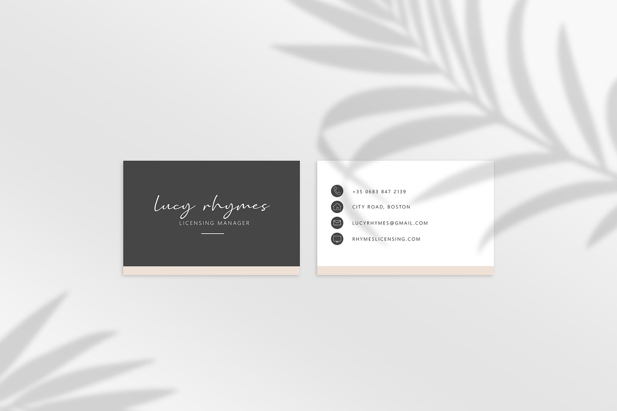 x7 Business Card Mock-ups, a Print Template by Alice_Evans (Photo 2 of 7)