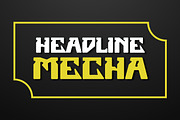 Digital Threat Robotic Display Font, a Sans Serif Font by IHDSTD (Thumbnail 3 of 6)