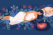 Pregnant woman. Abortion concept, a Healthcare Illustration by Good Studio (Thumbnail 3 of 3)