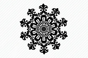 Decorative Mandala Vector Set, an Illustration by hafijul (Thumbnail 5 of 9)