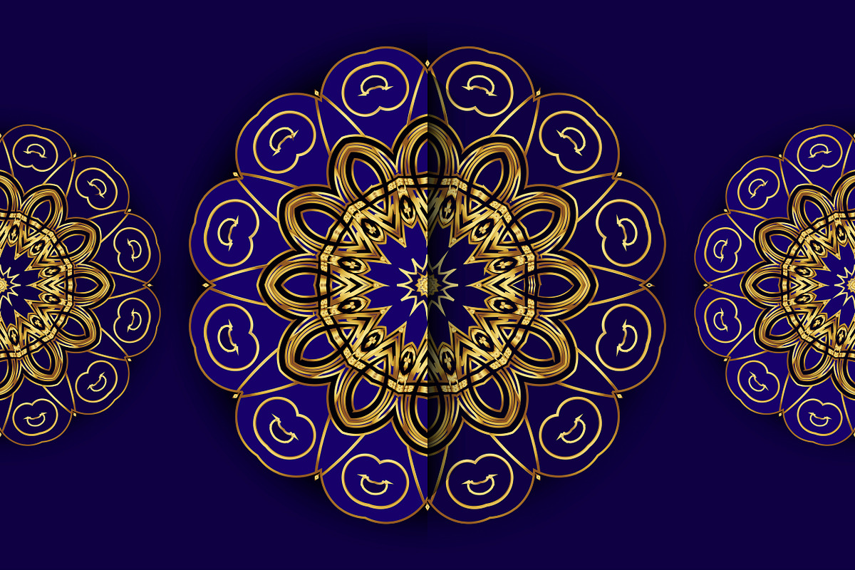Mandala Ornamental Geometry Bundle, a Background Graphic by NJ Himel (Photo 32 of 92)