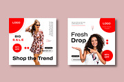 Chic Trends Fashion Social Media, a Social Media Template by MightyDesign (Thumbnail 5 of 8)