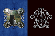 Ornate Floral Frames & Flourishes, an Object Graphic by venimo (Thumbnail 8 of 14)