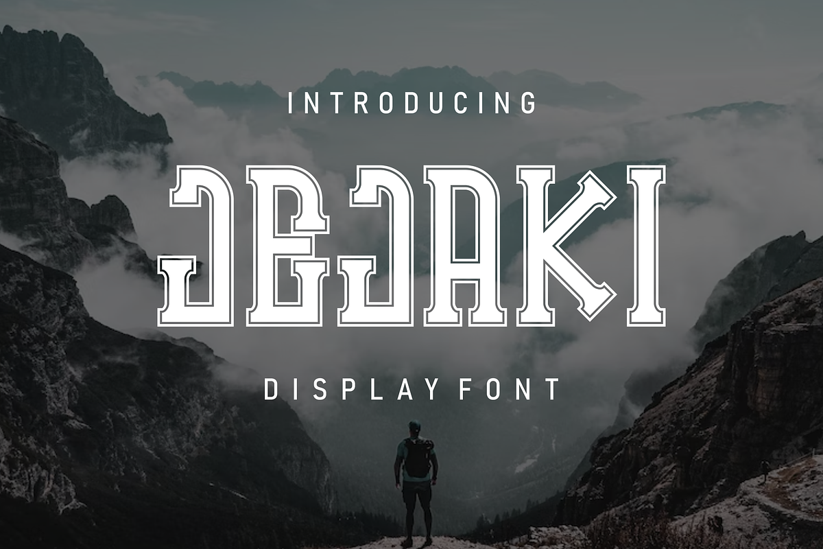 Jejaki font, a Serif Font by VectorCraft (Photo 1 of 4)