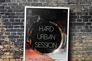 Grunge Poster & Flyer Mockup, a Print Template by CREATIVE DUDE (Thumbnail 6 of 7)