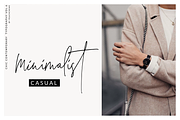 The Styled Edit- Chic Ligature Font, a Handwritten Font by PeachCreme (Thumbnail 3 of 13)