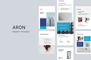 ARON Vertical Google Slides Template