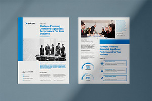 Clean Case Study Flyer