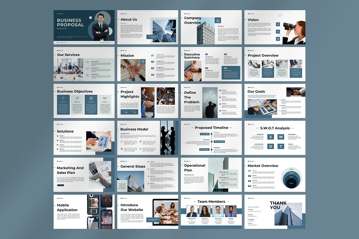 Skylar Business Proposal PowerPoint, a Presentation Template by FIBRINOSÄ (Photo 8 of 8)