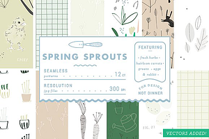 Spring Sprouts - Patterns