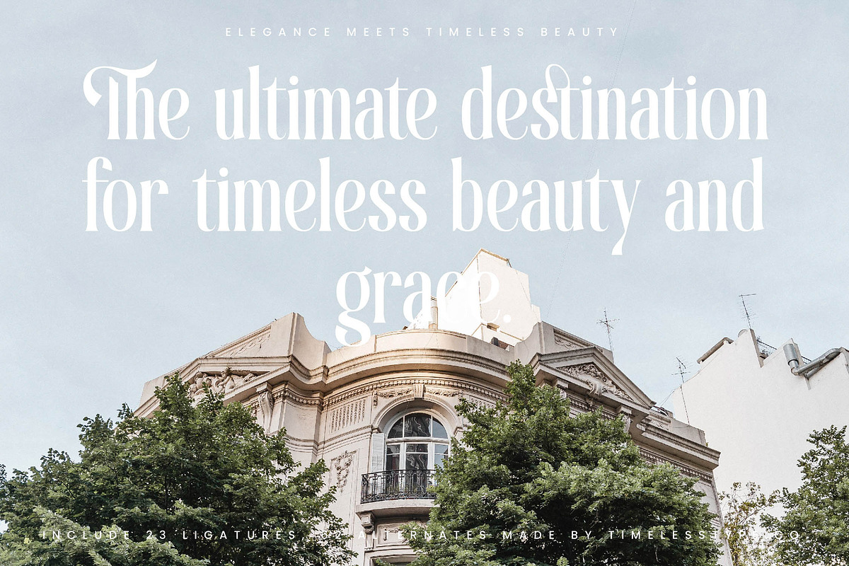 Theforest Modern Serif Font, a Serif Font by timelesstype.co (Photo 5 of 20)