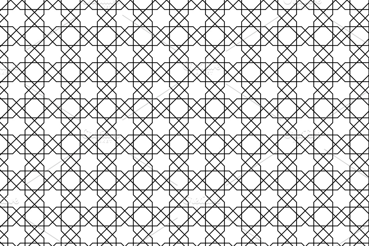 Islamic Arabic Seamless Pattern, a Pattern Graphic by NasirGrfx (Photo 10 of 13)