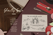 Ghostly Gala: Halloween Clipart, a Decorative Illustration by Purple (Thumbnail 6 of 11)