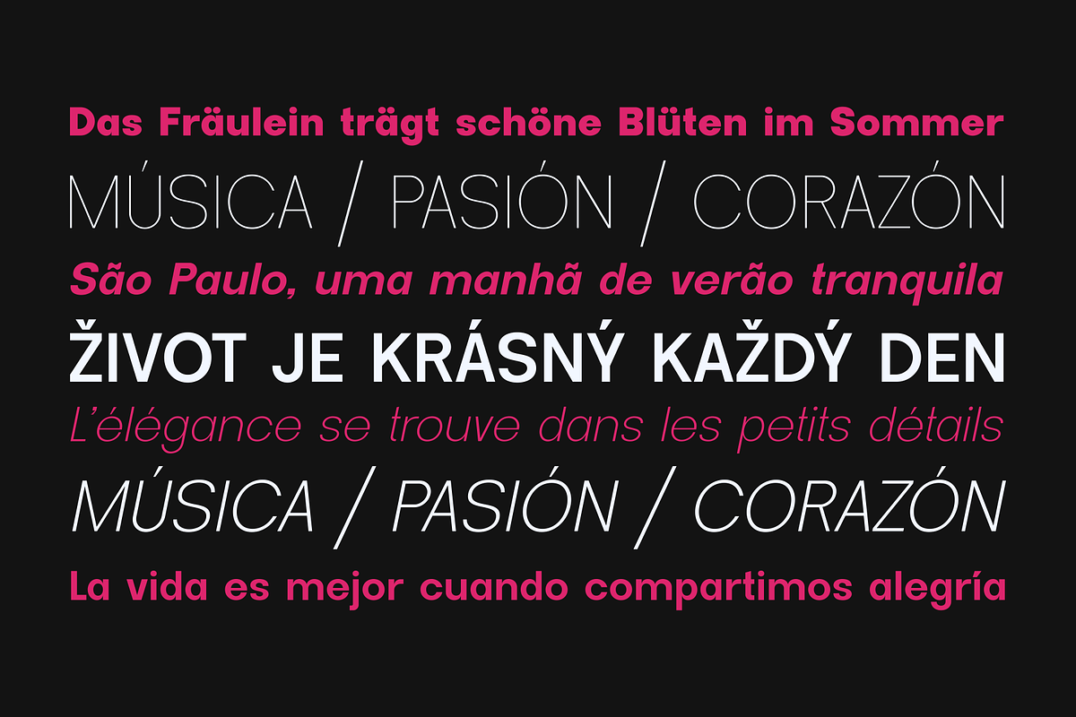 Graphtify - Sans Serif Family Font, a Sans Serif Font by Eotype Studio (Photo 8 of 9)