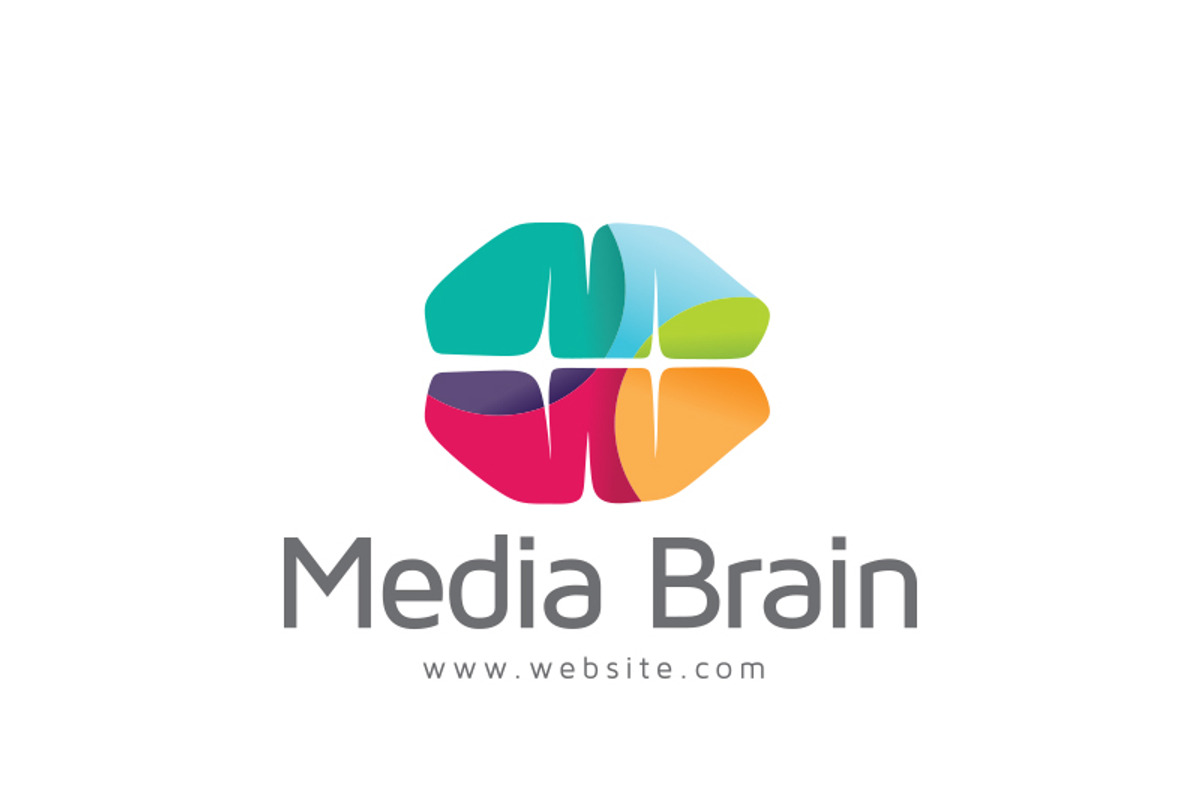 Media Brain Logo, a Branding & Logo Template by Zlaws (Photo 2 of 6)