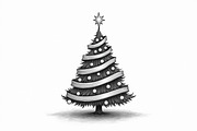 Christmas Tree Ornament Design Pack, an Illustration by musafir_fashion (Thumbnail 6 of 21)