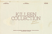 Killeen Font Family, a Serif Font by nadispasibenko (Thumbnail 12 of 12)