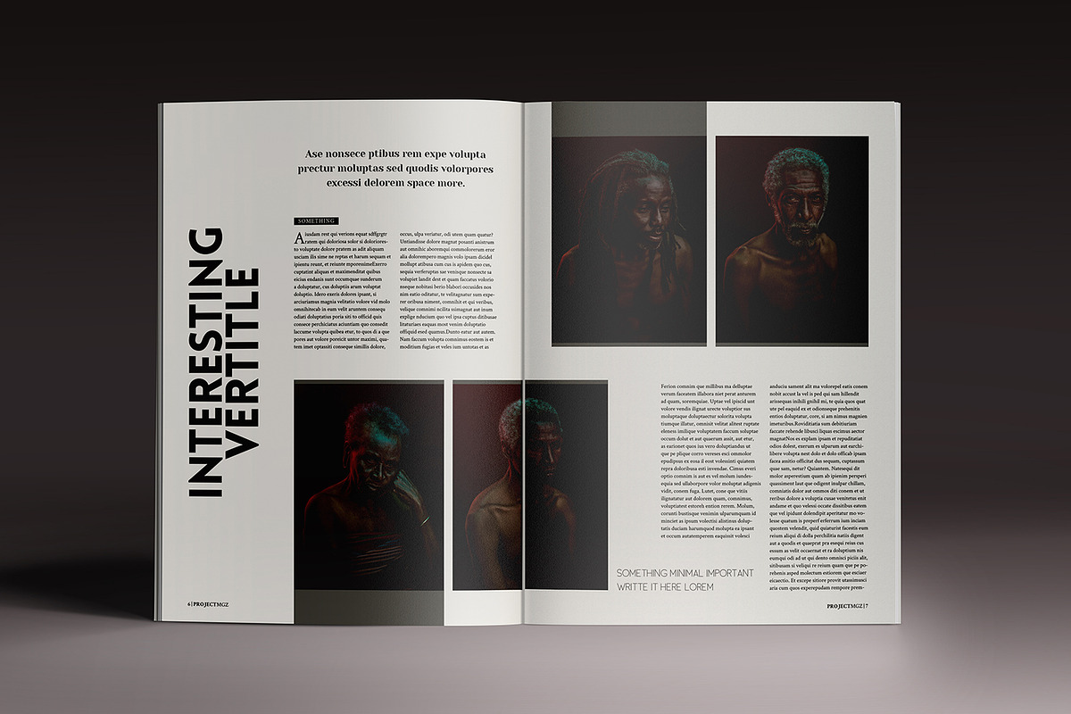 Goliat Magazine, a Magazine Template by Luuqas Design (Photo 5 of 16)