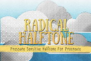 Radical Halftones for Procreate, a Brush Add-On by UPROOT (Thumbnail 1 of 6)