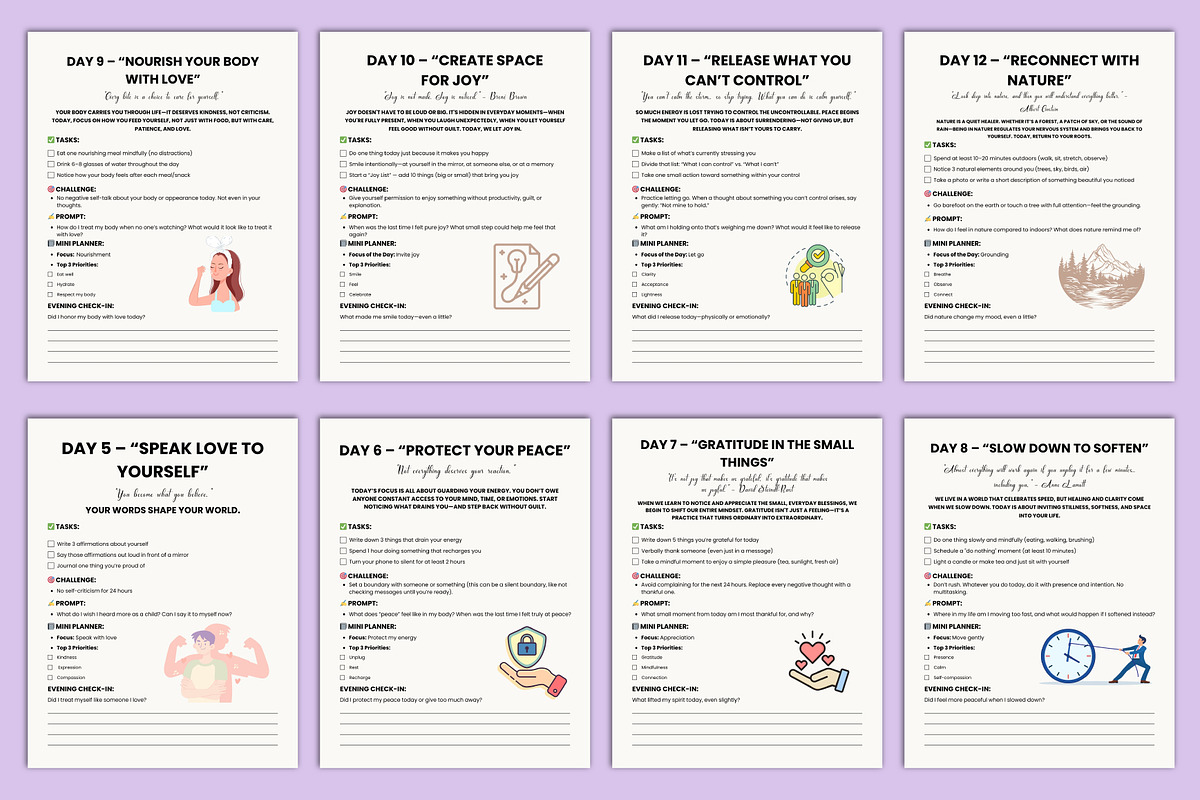 30-Day Self-Care Challenge preview 2