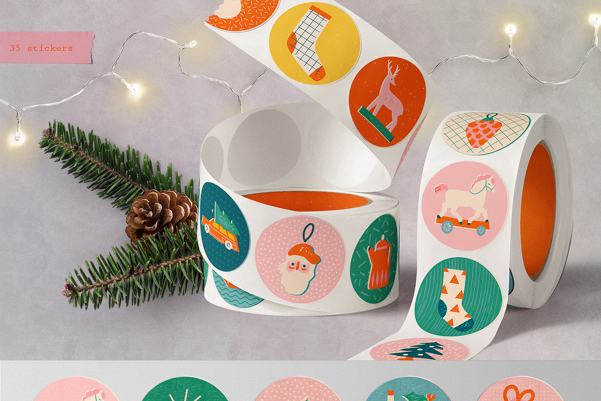 Very Merry Christmas, a Seasonal Illustration by Nicetoseeya (Photo 7 of 8)
