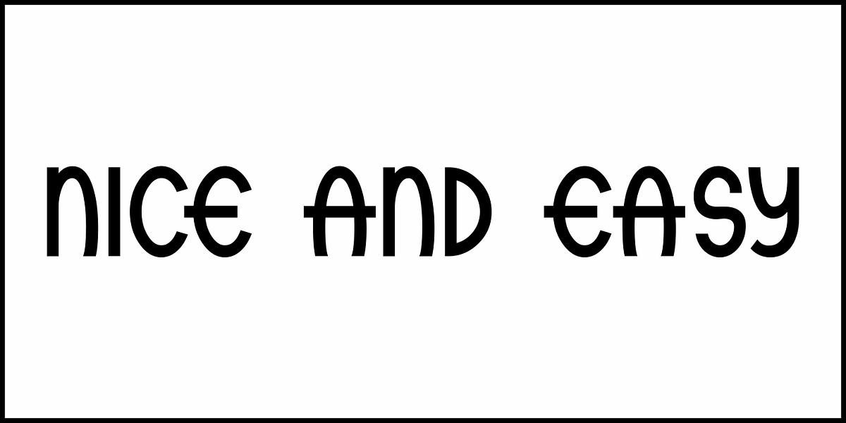Nice and Easy JNL, a Sans Serif Font by Jeff Levine Fonts (Photo 2 of 5)