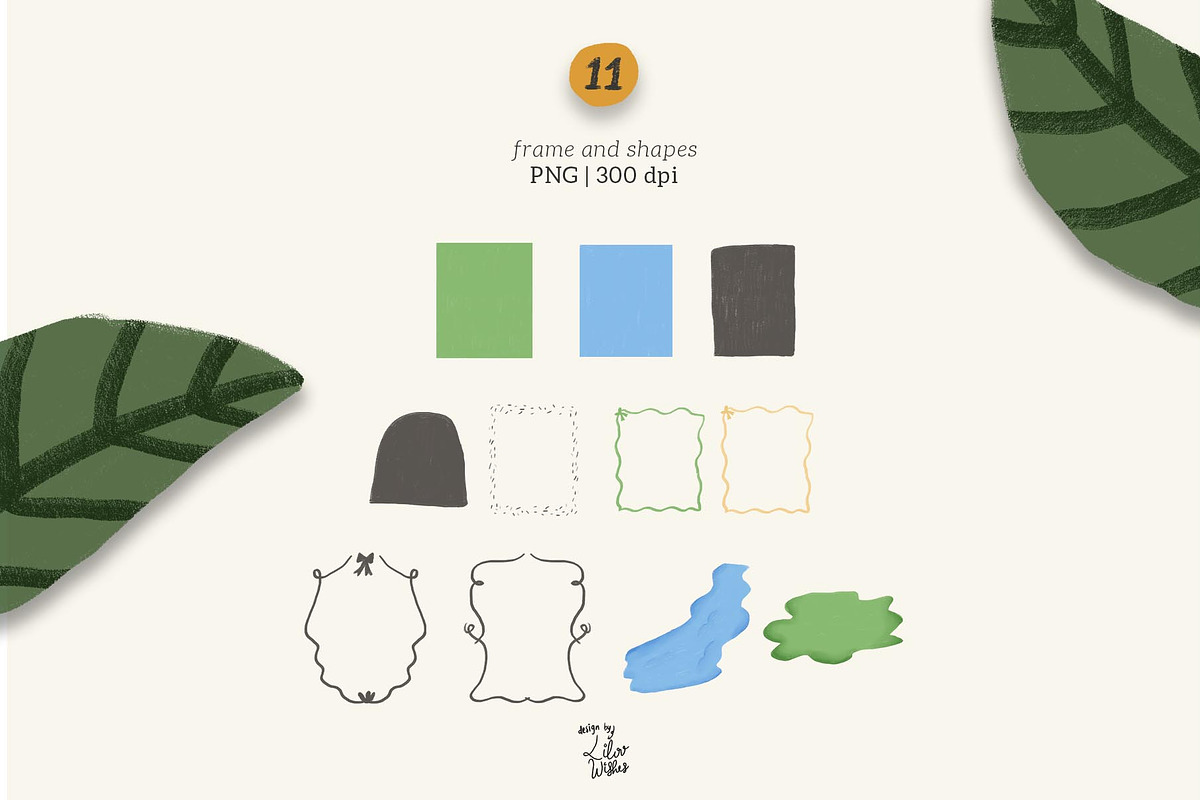 Baby Duck Clipart & Patterns Bundle, an Animal Illustration by lilovwishes (Photo 6 of 8)