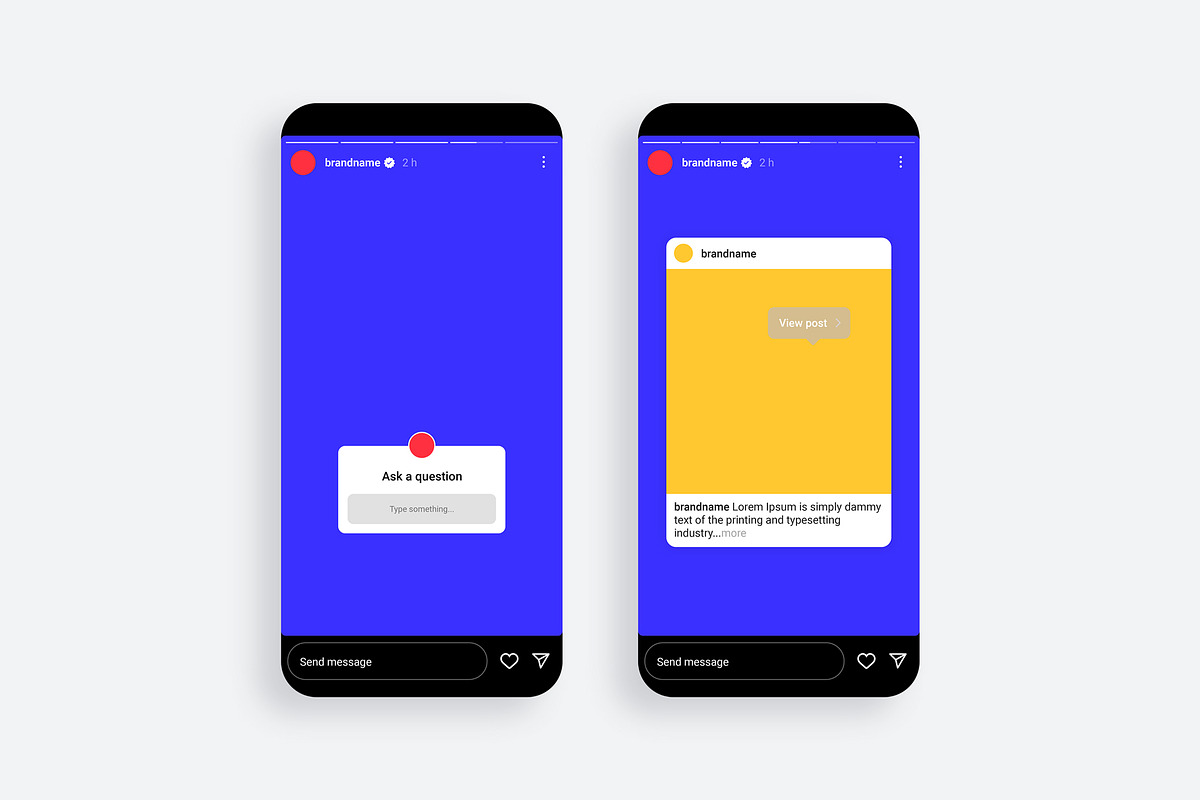 Instagram Template Mockup PSD, a Social Media Template by Dilshod Sobirov (Photo 9 of 9)