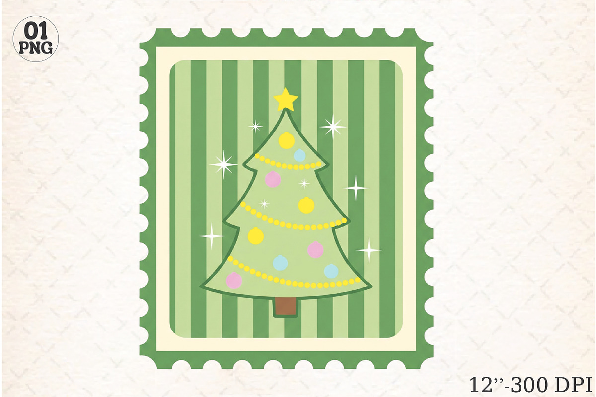 Christmas Coquette Stamps Clipart, an Illustration by Libby Wishes (Photo 2 of 11)