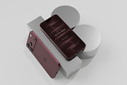 iPhone 18 Pro Max Psd Mockup Set, an iPhone Mockup by MOCKUPSDESIGN (Thumbnail 3 of 3)