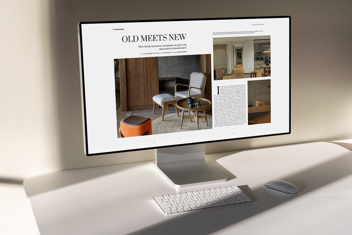 THE OPENHOUSE / Magazine Template, a Magazine Template by Studio Dara (Photo 19 of 24)