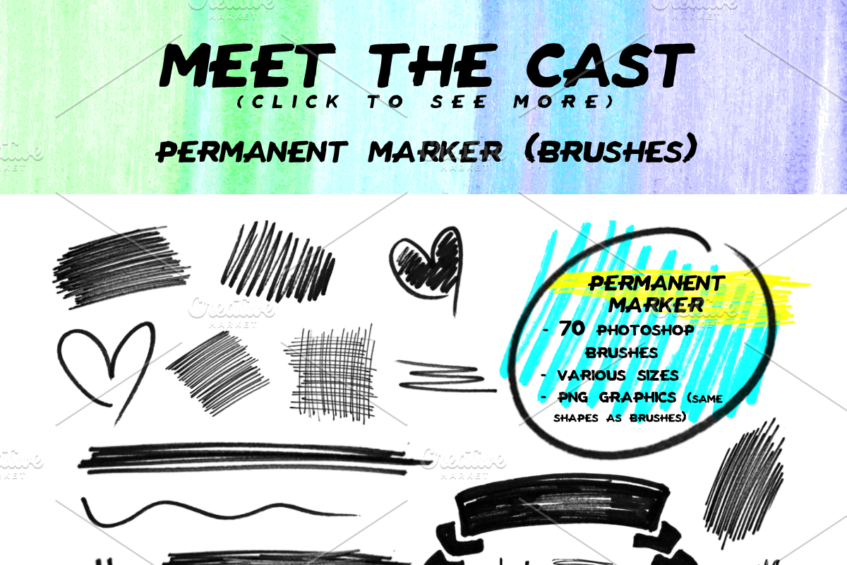 Permanent Marker Designers Kit Vol.1 preview 6