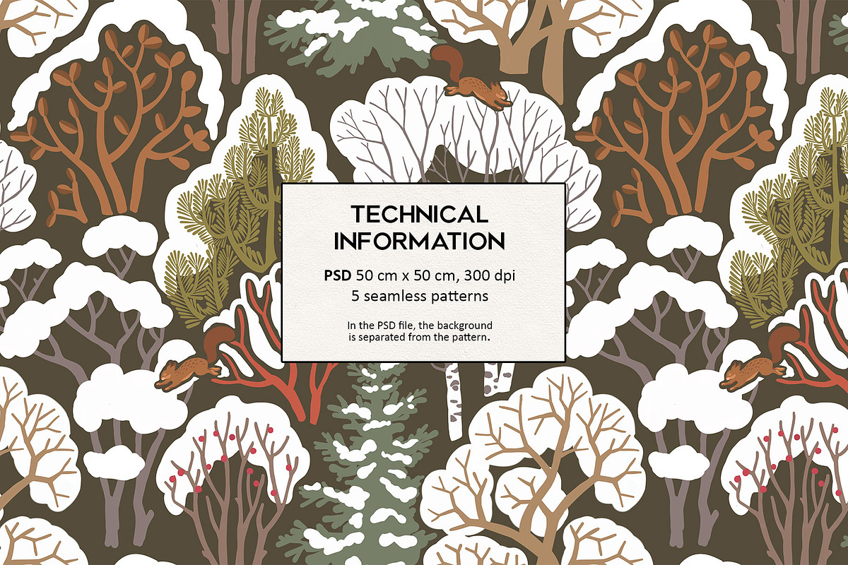 Forest Fairytale, a Pattern Graphic by emeraldthue (Photo 2 of 7)