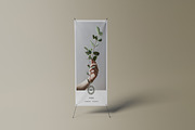 X Stand Banner Mockup, a Product Mockup by Akaimockup (Thumbnail 2 of 5)