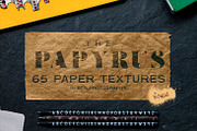 The Papyrus - 65 Paper Textures, a Texture Graphic by Madebyvadim (Thumbnail 1 of 7)
