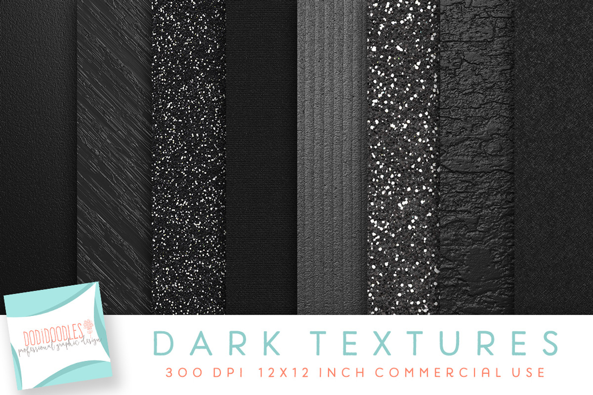 Dark Textured Digital Paper, a Graphic by Jodi Van der Kruik