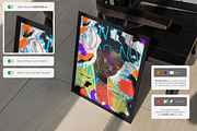 Photo Frame Mockups, a Print Template by Dikarte.Store (Thumbnail 4 of 11)