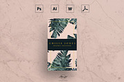 Leaf Bussiness Card Template, a Card Template by MH Design Template (Thumbnail 2 of 5)