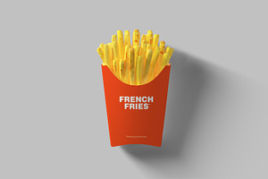 French Fries Packaging Mockups