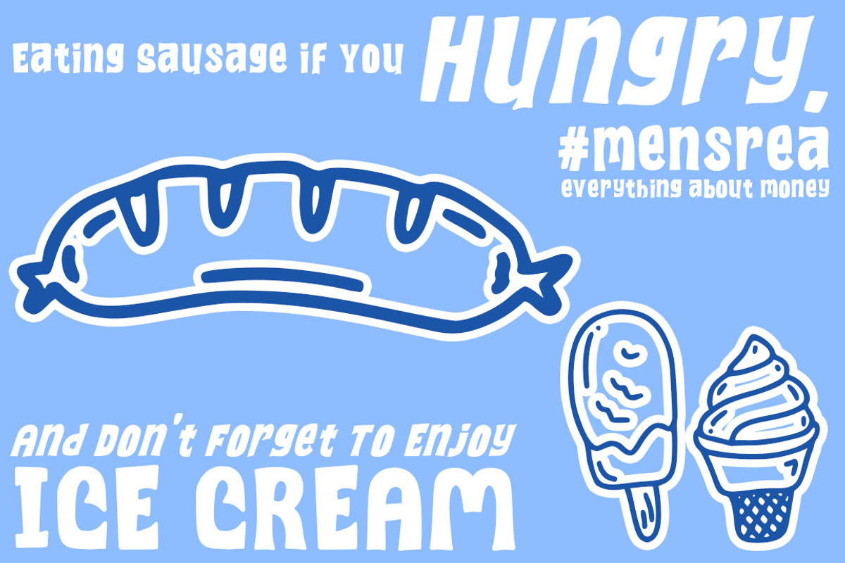 Great Emoji – Fun Handwritten Font, a Handwritten Font by Struggle Studio (Photo 3 of 9)