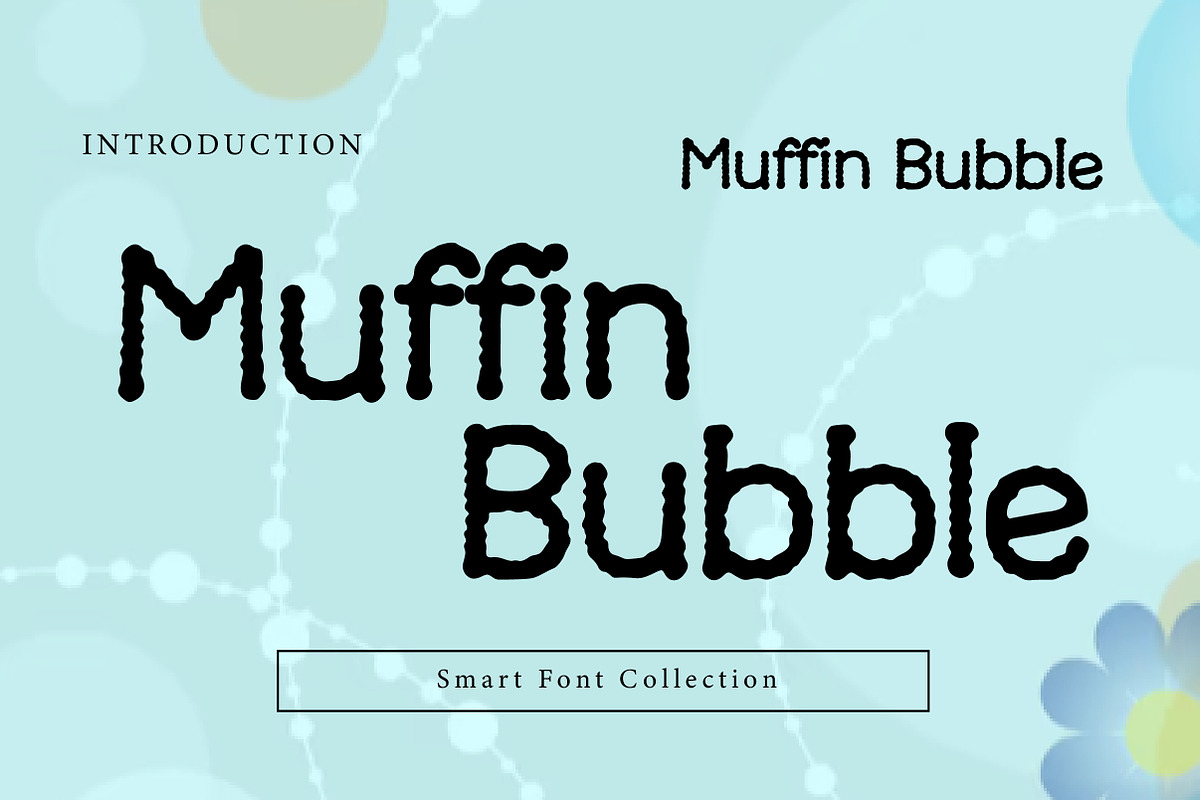 Muffin Bubble, a Slab Serif Font by Wow Magic (Photo 1 of 3)