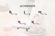 Chocolate Valentine | Script Font, a Handwritten Font by Scratchones (Thumbnail 8 of 9)