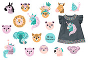 Summer vibes baby illustrations, an Animal Illustration by OxanaTally (Thumbnail 4 of 14)