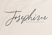 Josephine Handwritten Font, a Script Font by Quothron (Thumbnail 1 of 9)