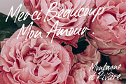 Montagne et Rivière, a Handwritten Font by VASTARD STUDIO (Thumbnail 12 of 12)